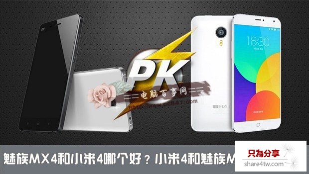 魅族MX4和小米4哪個好?小米4和魅族MX4對比評測